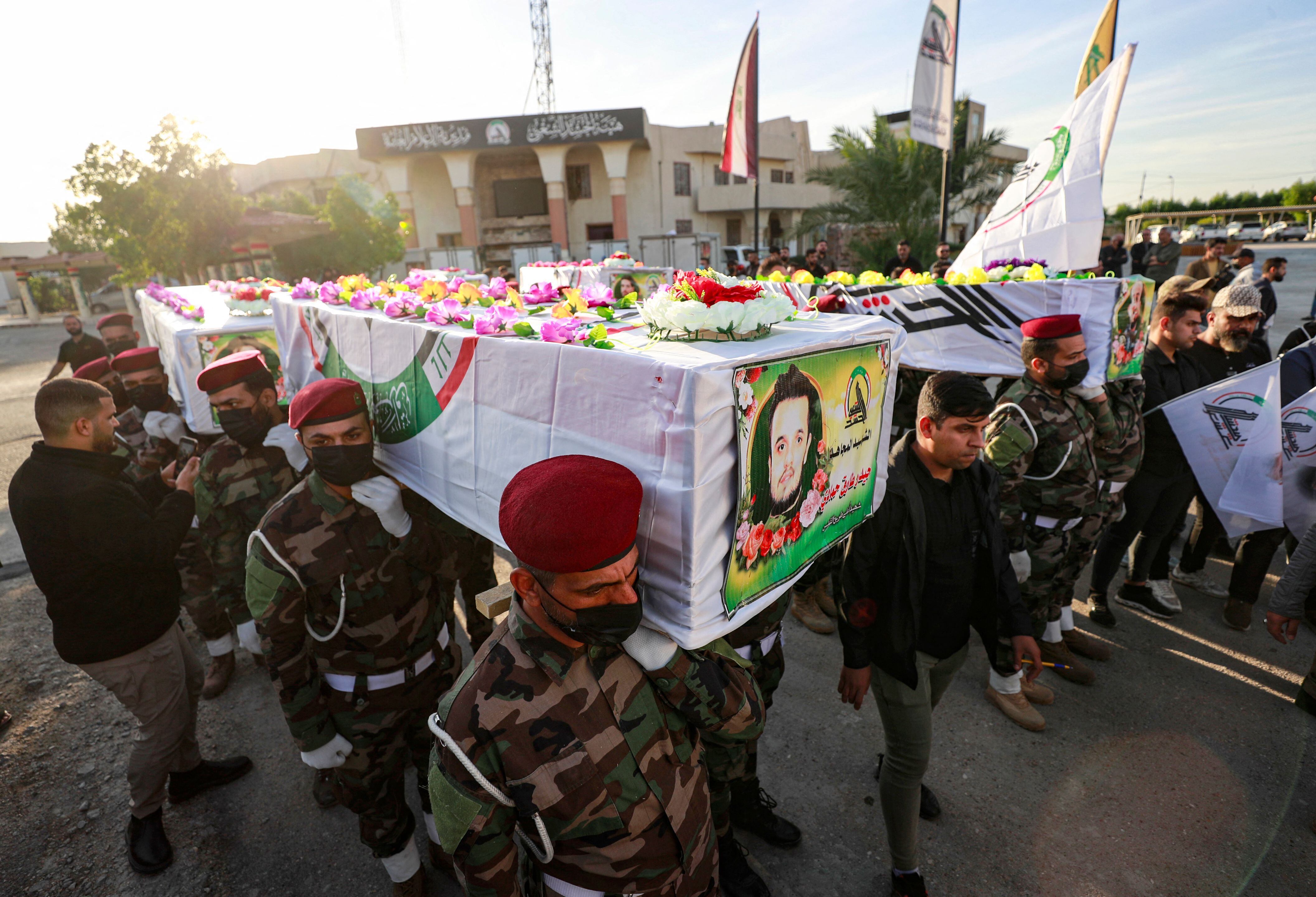 Ocho combatientes pro Irán mueren en un bombardeo estadounidense en Irak