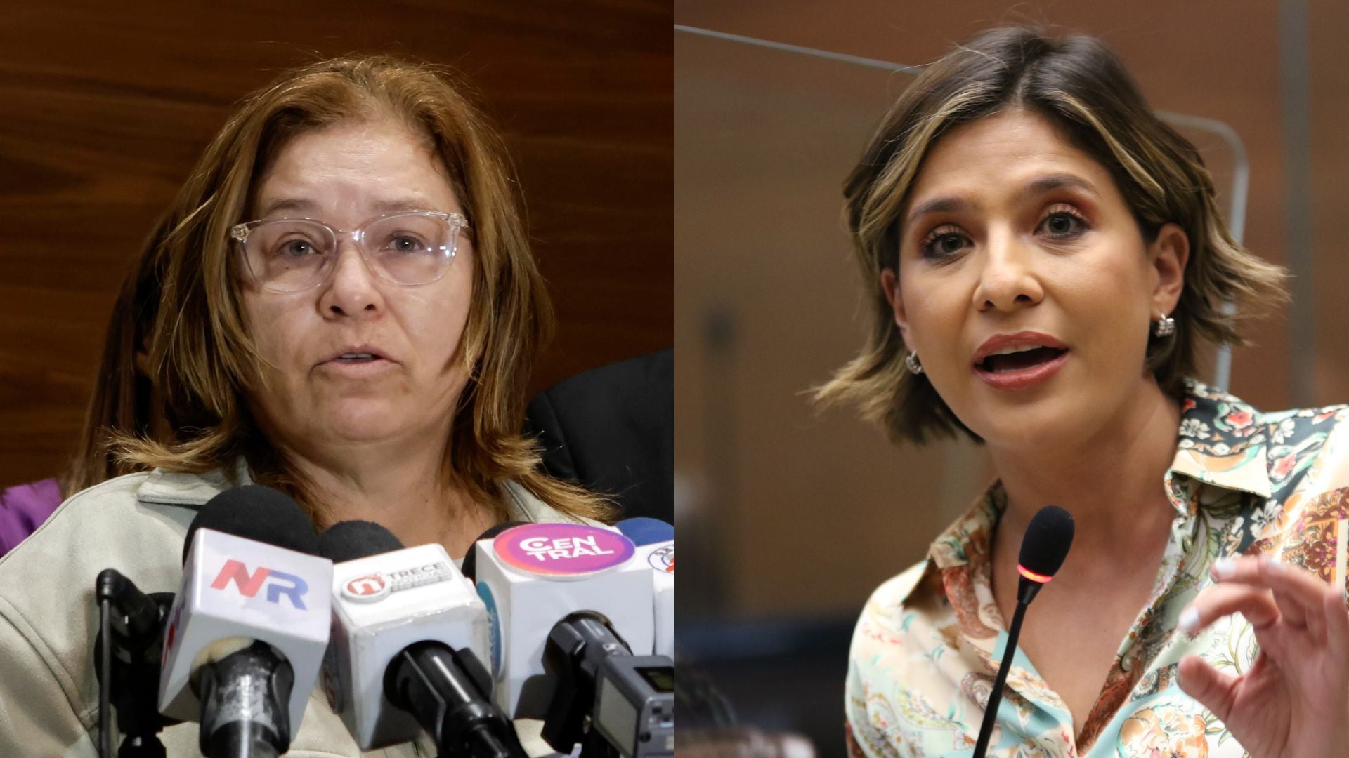 Las diputadas Ada Acuña y Daniela Rojas solicitaron reactivar la minería en Crucitas. Foto: Cortesía