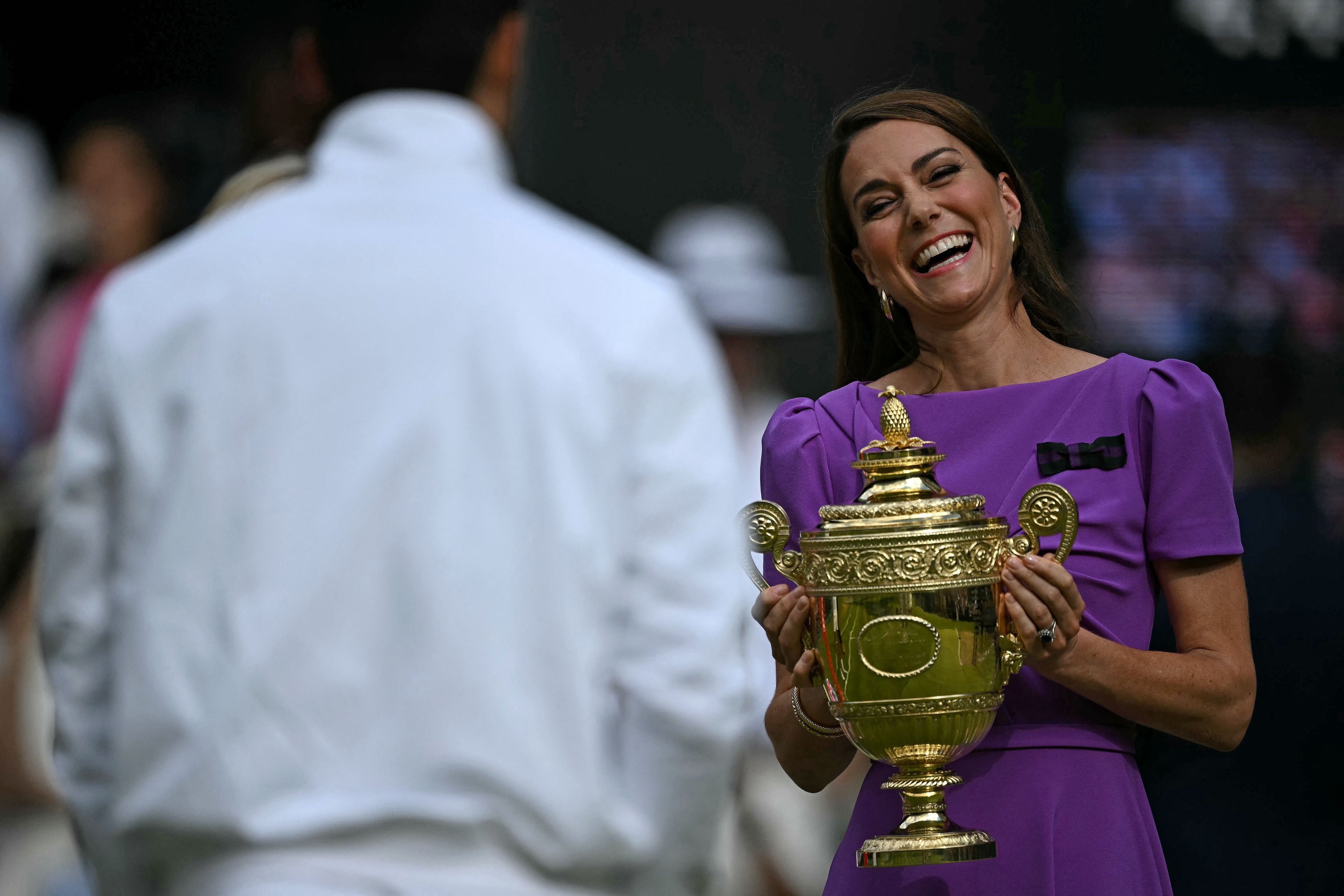 Kate Middleton ovacionada en Wimbledon en su segunda aparición posdiagnóstico de cáncer       
