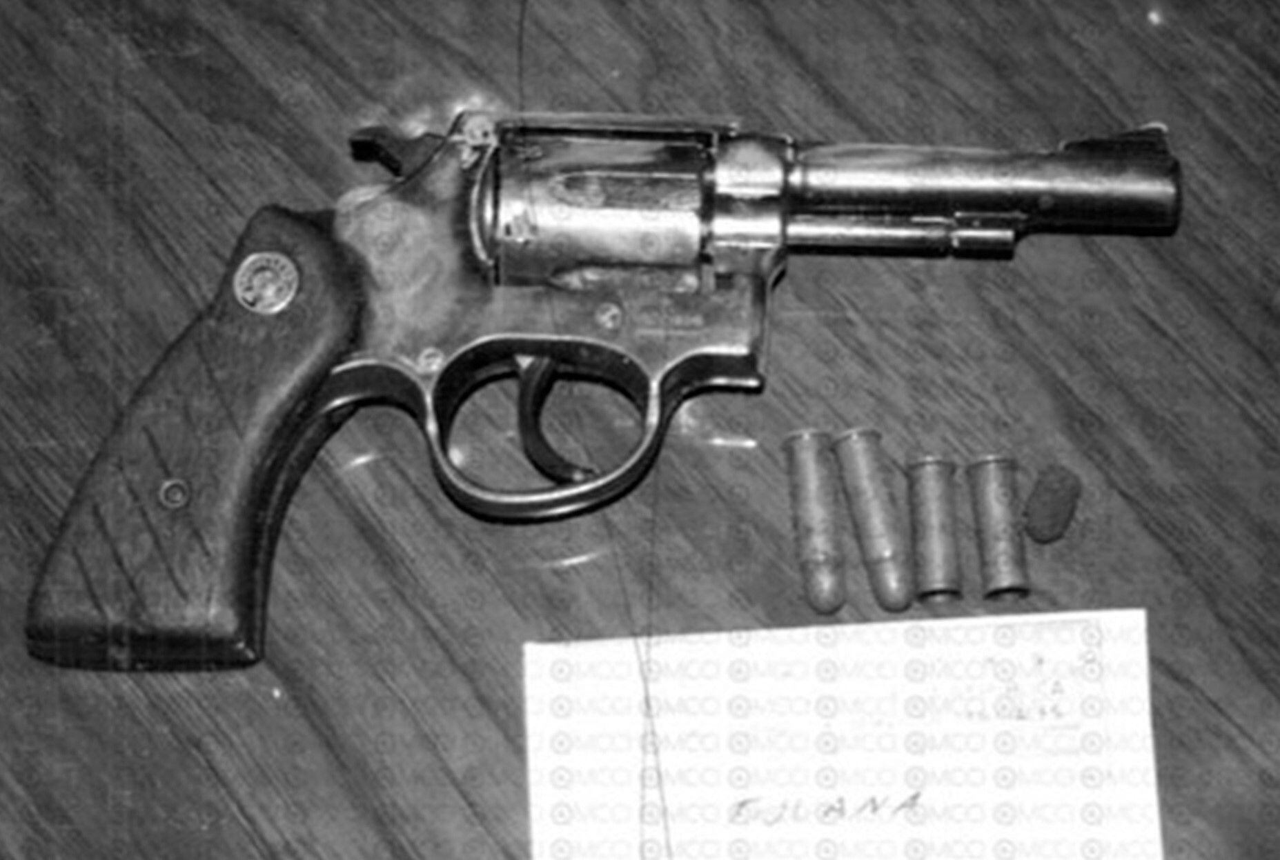 Revolver, cartuchos percutidos y balas utilizadas en el asesinato de Colosio.