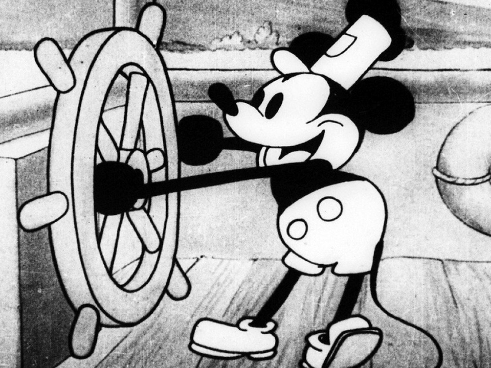 Mickey Mouse apareció por primera vez en 'Willie y el barco de vapor'.