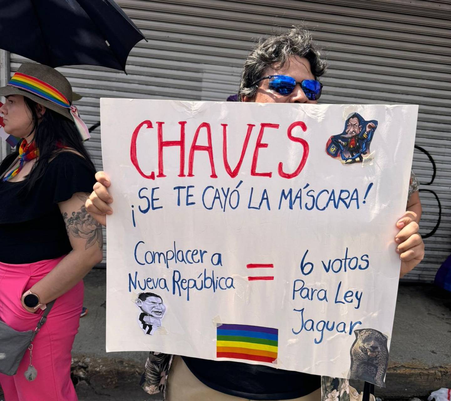 Andy Calderón Marcha orgullo LGBTIQ+