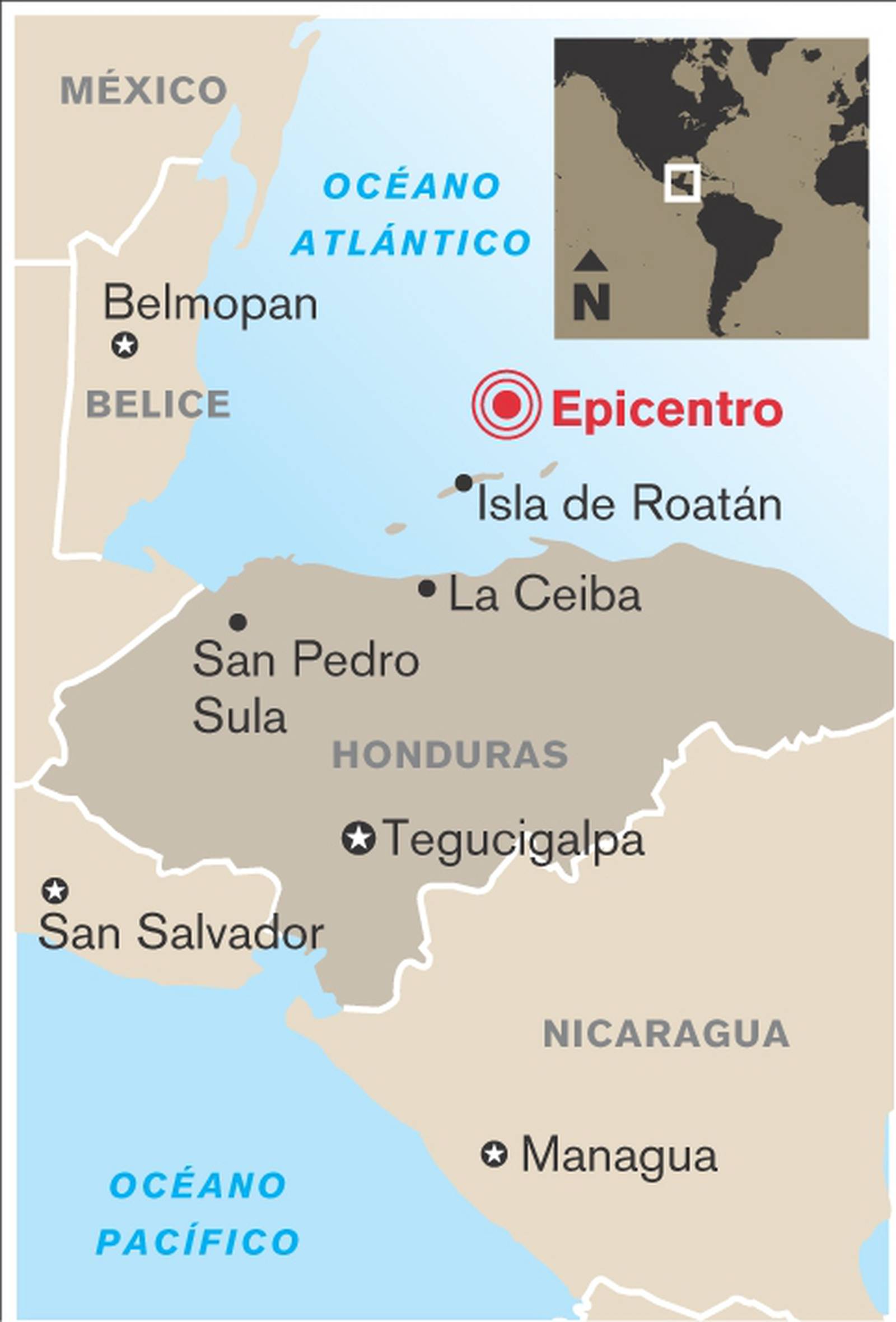 Terremoto en Honduras dejó seis muertos y severos daños La Nación