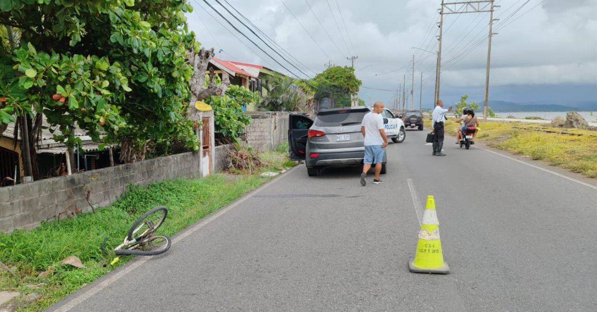 La víctima, identificada como Plácido Aguirre, tenía 57 años. El incidente ocurrió en Puntarenas. (Foto: Andrés Garita, corresponsal de GN)
