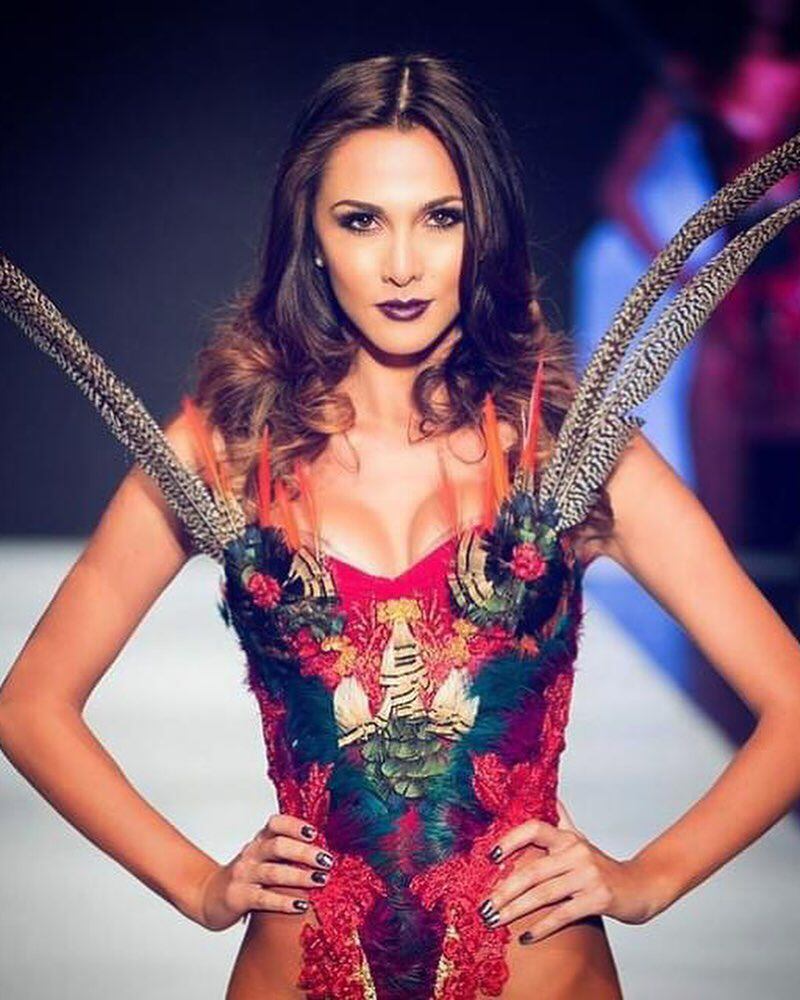 Karina Ramos representó a Costa Rica en el certamen de Miss Universo 2014.