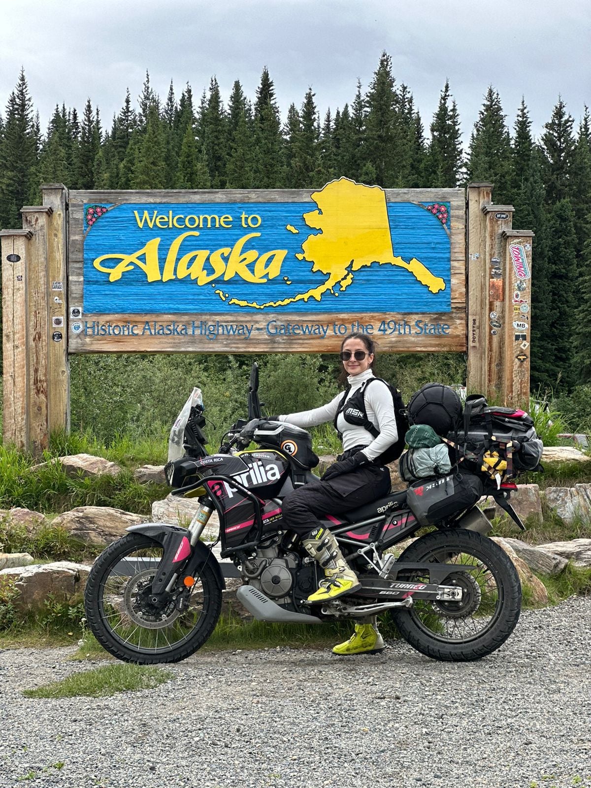 Después de llegar a Dead Horse, en Alaska, la motociclista Dayhiana Dalvise planea recorrer algunos lugares de Estados Unidos y dedicarse a recorrer las ciudades con mayor cautela, para después regresar a Costa Rica.