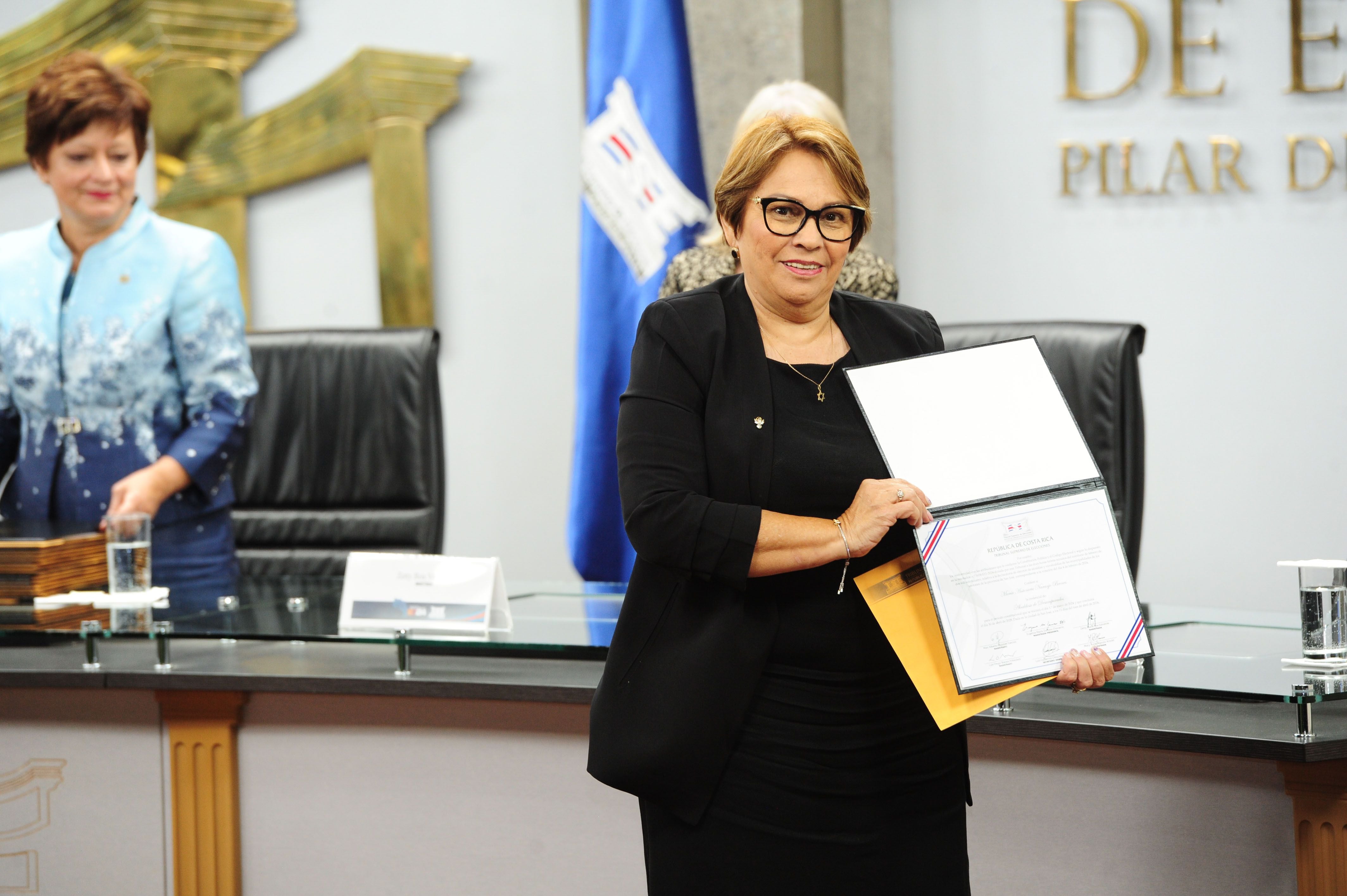 María Antonieta Naranjo fue elegida alcaldesa de Desamparados por el Partido Liberación Nacional (PLN). Fotografía: Marvin Caravaca.