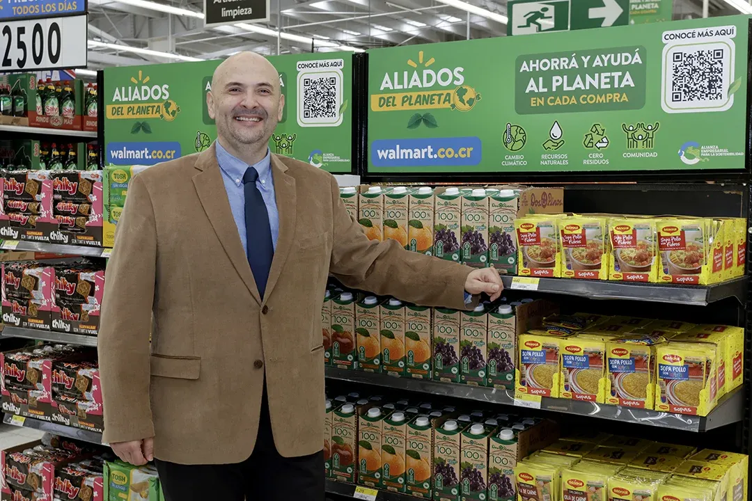 Marco Murillo, gerente de Sostenibilidad de Walmart México y Centroamérica. 
