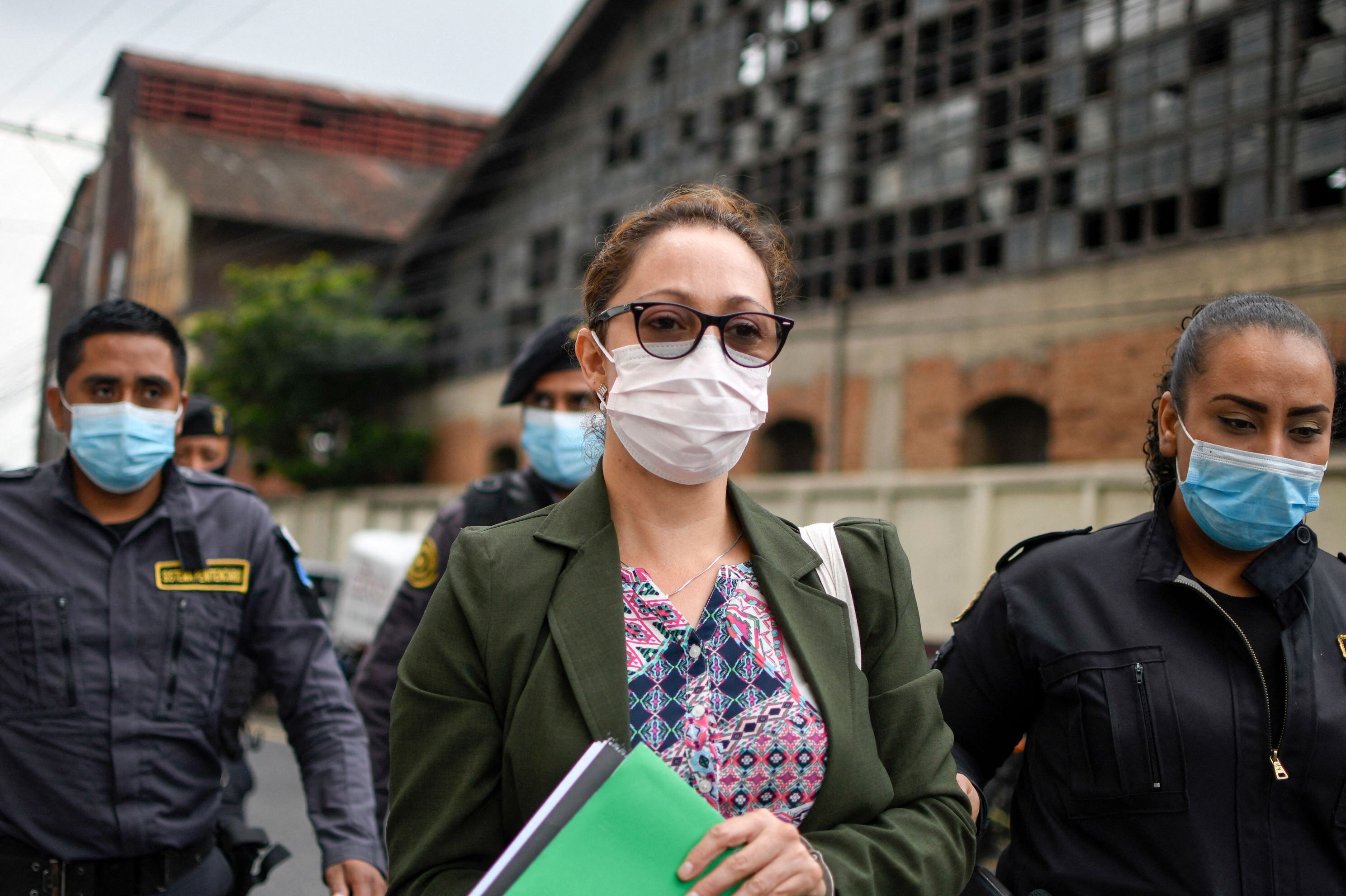 La Unión Europea expresó su preocupación por la condena contra la exfiscal anticorrupción Virginia Laparra, dada a conocer el lunes. Foto Johan Ordonez/AFP