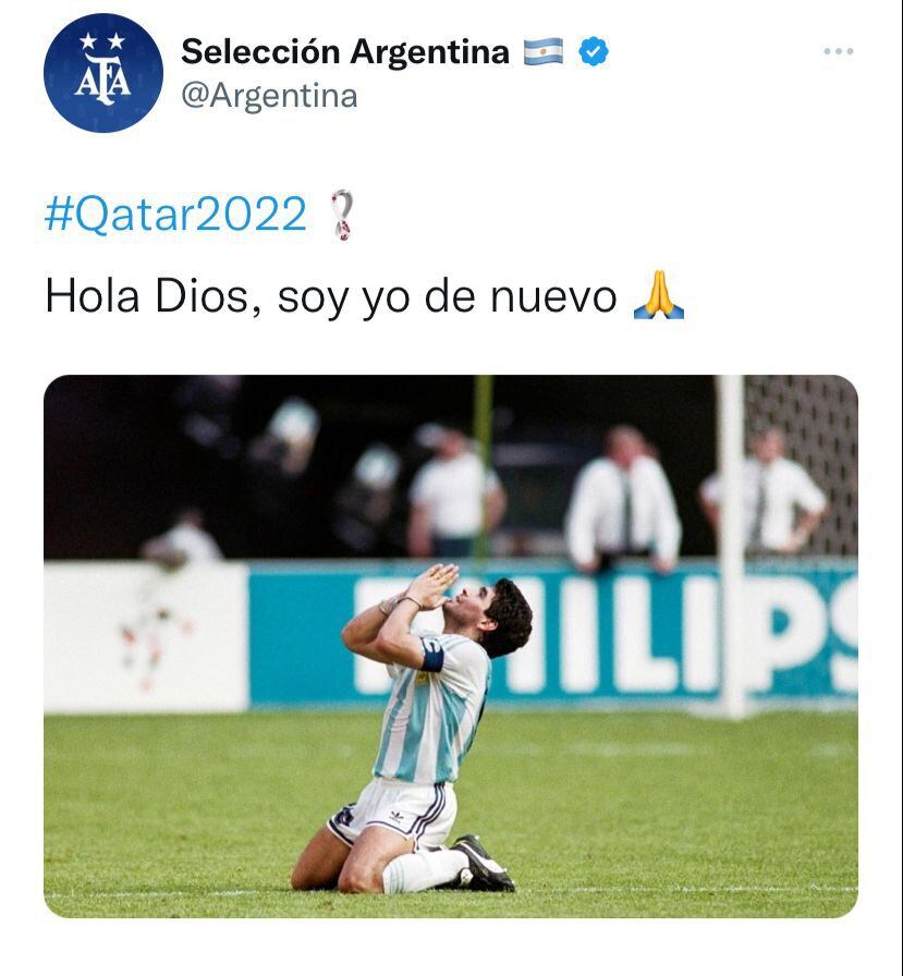 Hasta la selección de Argentina aprovechó los memes para bajar la tensión