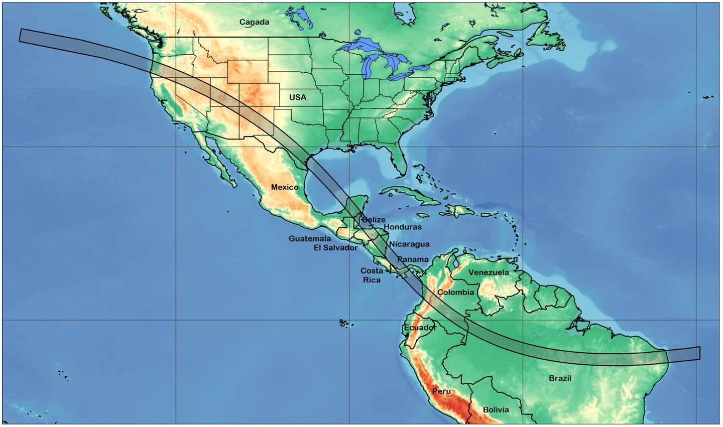 Eclipse anular solar en Costa Rica será el 14 de octubre La Nación