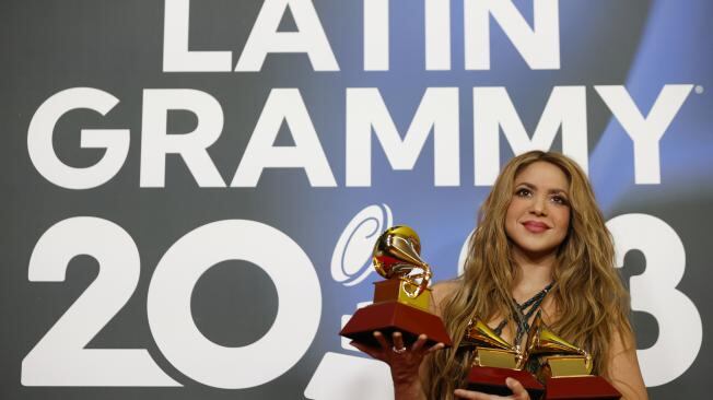 Shakira se llevó los premios Canción del Año, Mejor Canción Pop y Mejor Fusión/Interpretación Urbana en los Latin Grammy 2023 que se celebraron en Sevilla, España.