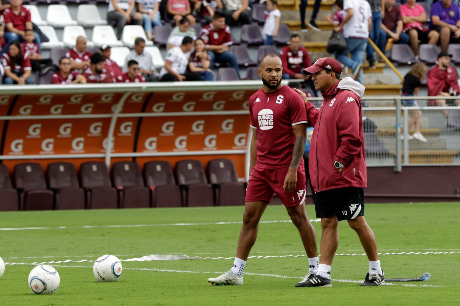 Vladimir Quesada, técnico del Deportivo Saprissa, confía que como local, su equipo logre la victoria el miércoles de la otra semana ante el Motagua.