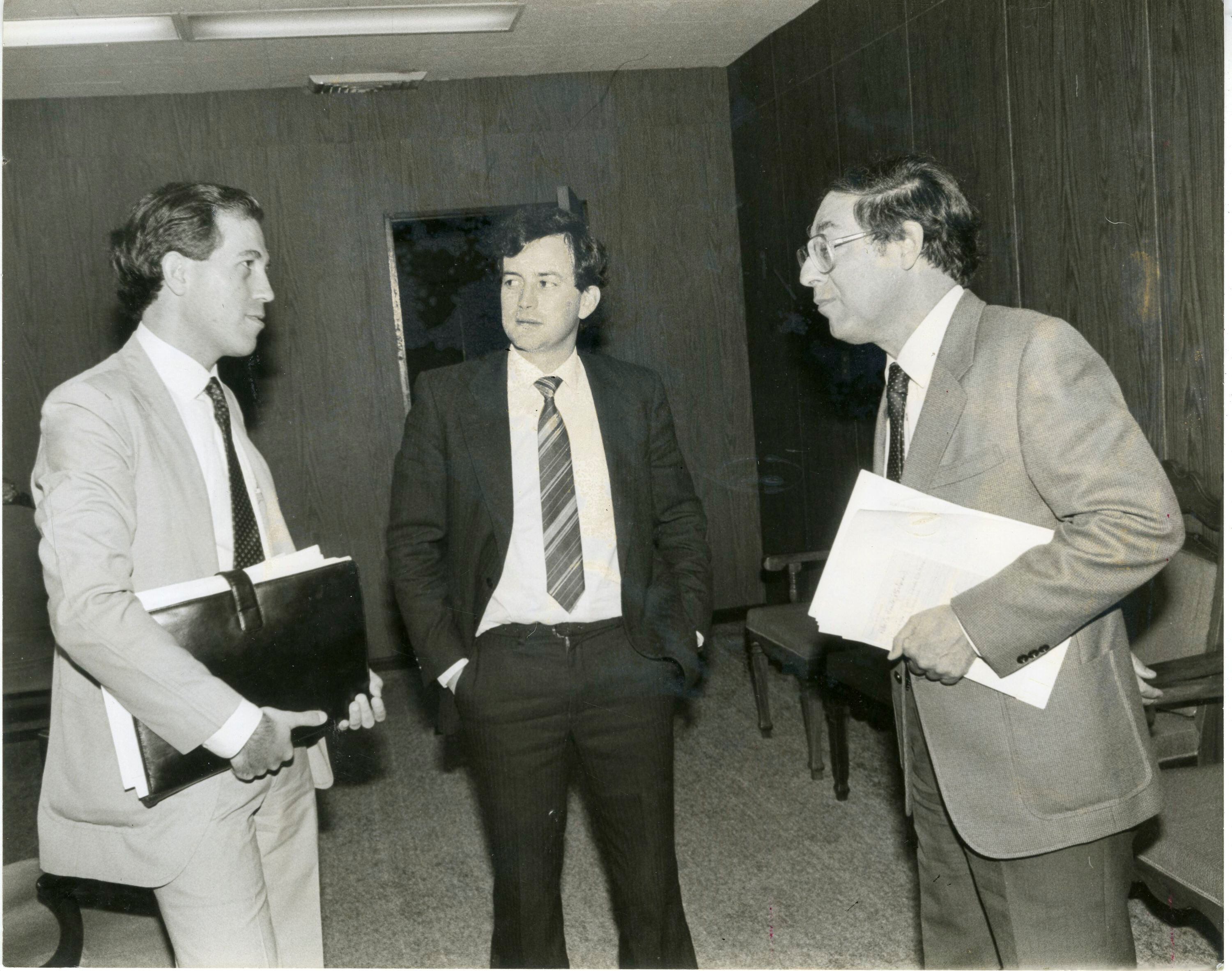 El 11 de junio de 1986 conversaron Antonio Burgués, Ottón Solís y Eduardo Lizano.
