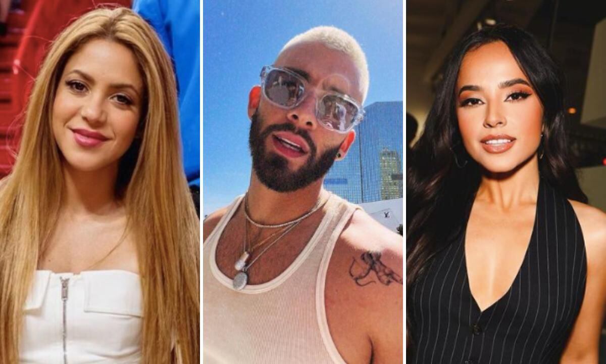 Shakira, Manuel Turizo y Becky G forman parte de la lista de 'Los 50 más bellos'. 