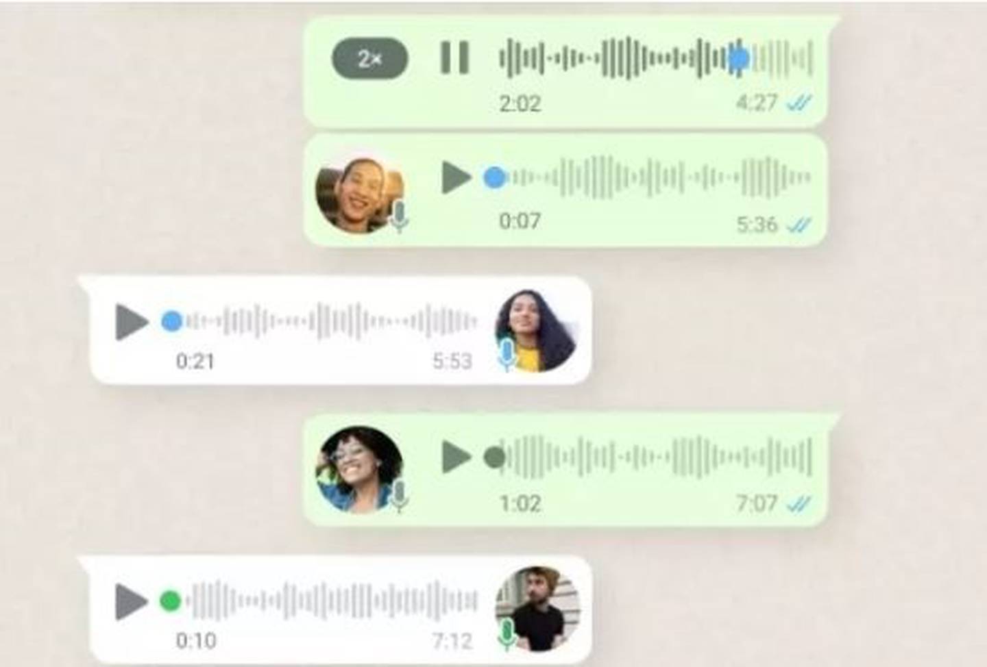 WhatsApp despliega la transcripción de notas de voz en la última beta para Android.