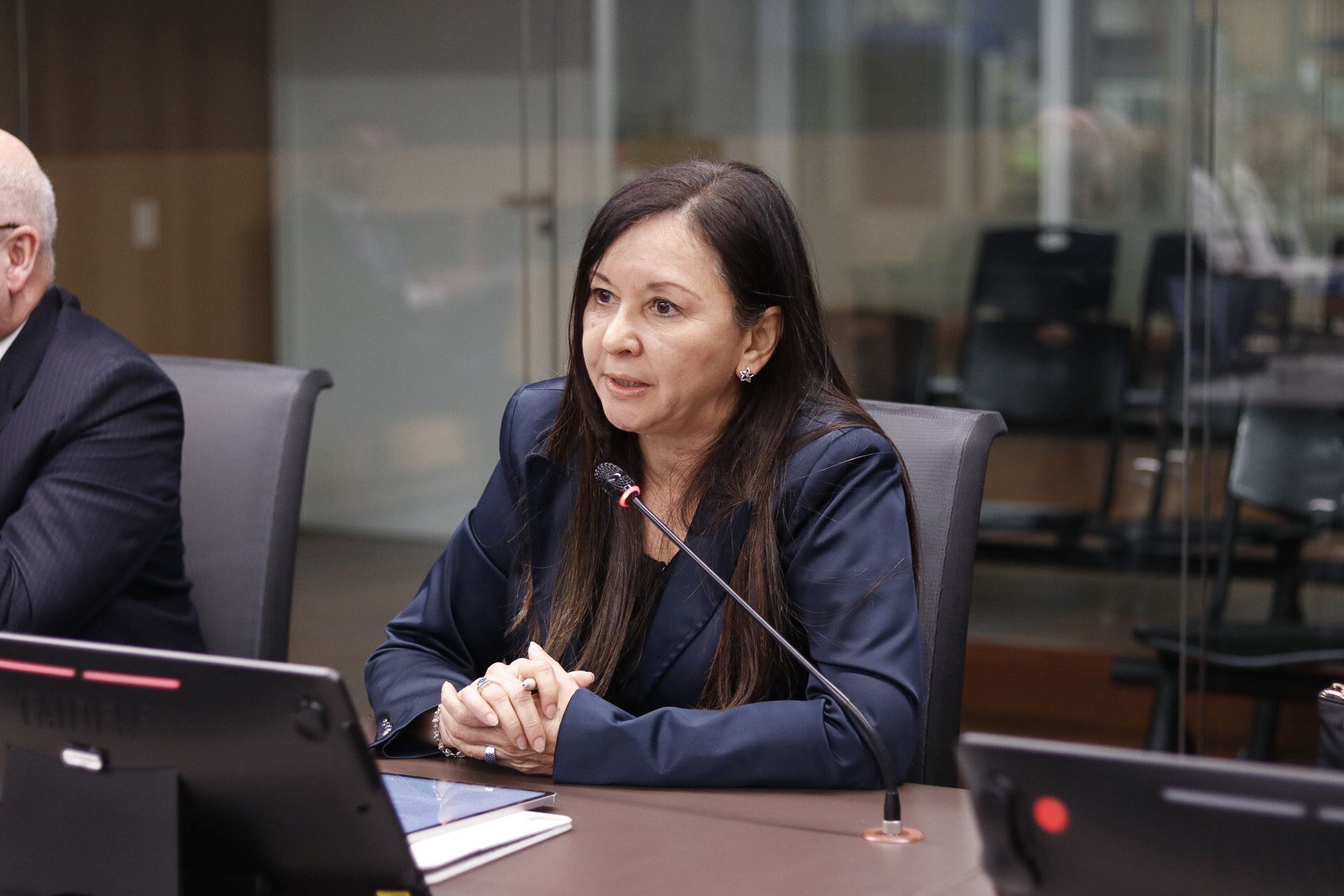 Este lunes 1 de abril compareció  Yanancy Noguera, presidenta del colegio de periodistas, en la comisión que investiga los contratos del Sinart.
