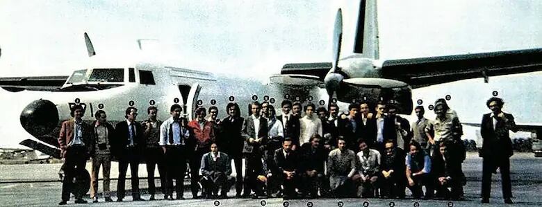 El 13 de octubre de 1972, momentos previos a abordar el vuelo 571 de la Fuerza Aérea Uruguaya, el equipo de rugby capturó una instantánea, según información proporcionada por el medio argentino 'La Nación'.