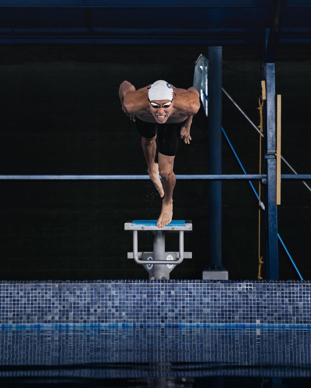 Alberto Vega nadará en cinco eventos en los Juegos Nacionales de Guanacaste 2024, mientras en la olimpiada de París 2024, solo una. Cortesía; Comité Olímpjco Nacional