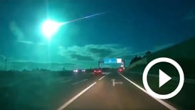Espectacular meteoro azul verdoso atraviesa los cielos de Europa