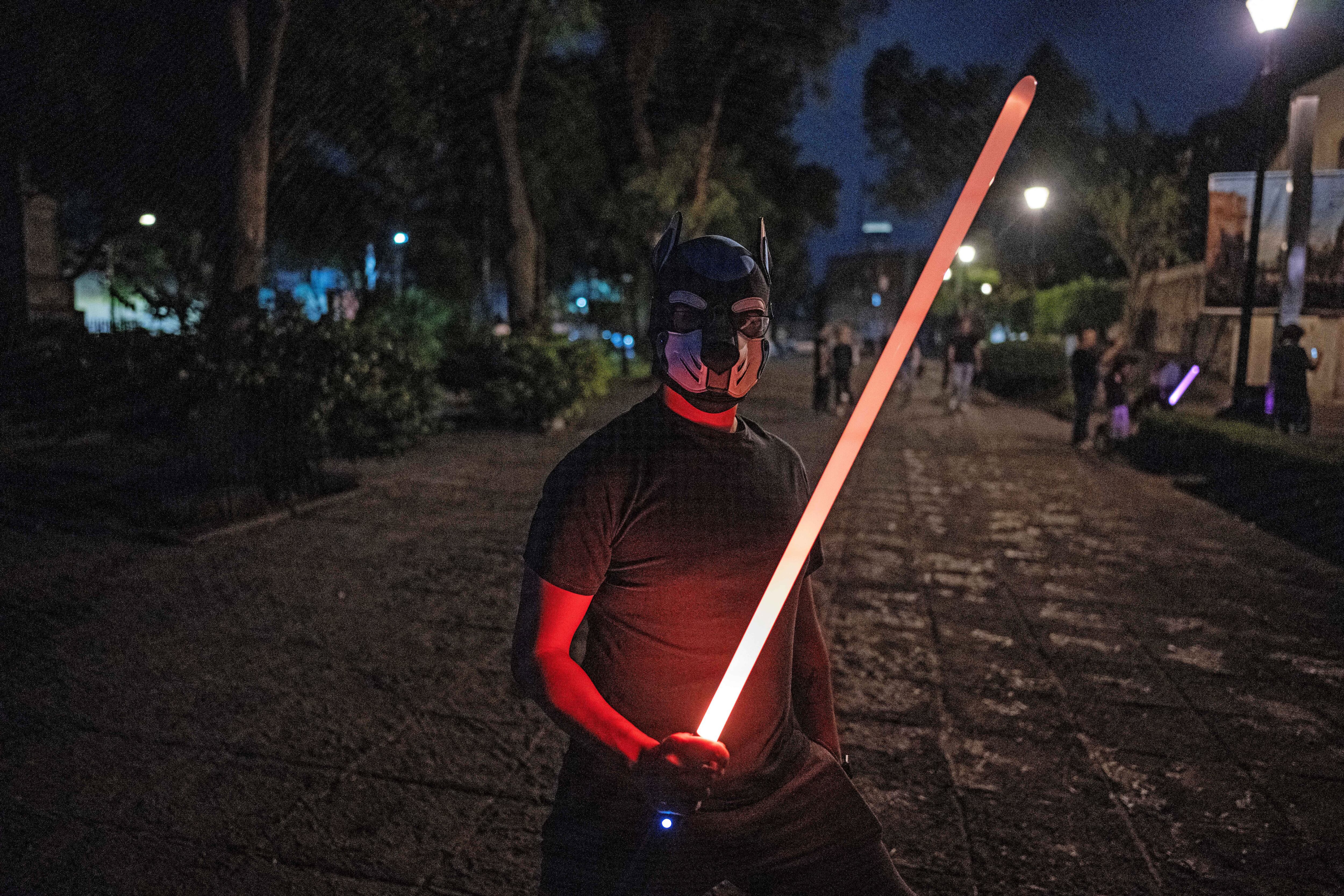 Entrene como un Jedi en la academia de sables láser de Ciudad de México