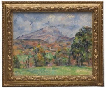 'La montagne Sainte-Victoire' (1888-1890), de Paul Cézanne, uno de los cuadros de la colección de Paul Allen, cofundador de Microsoft.