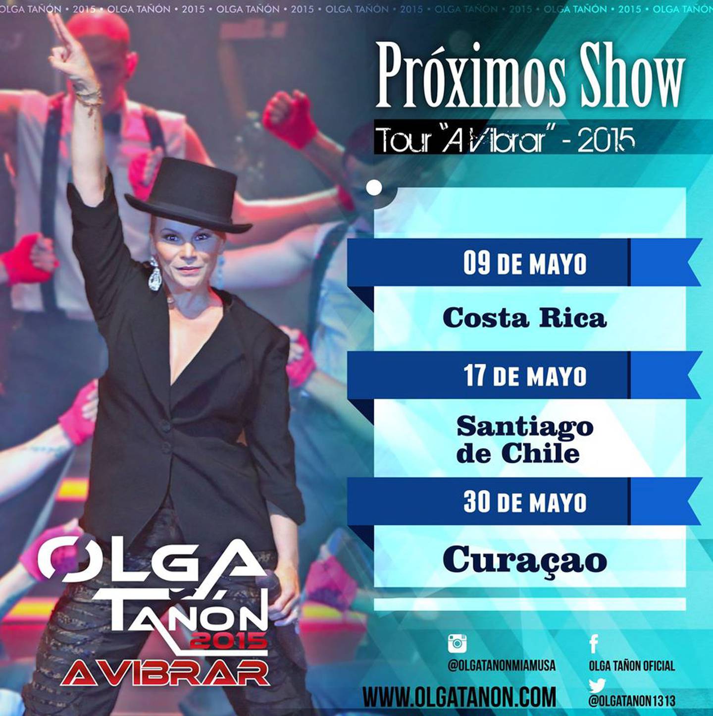 Olga Tañón dará concierto en Costa Rica el 9 de mayo La Nación