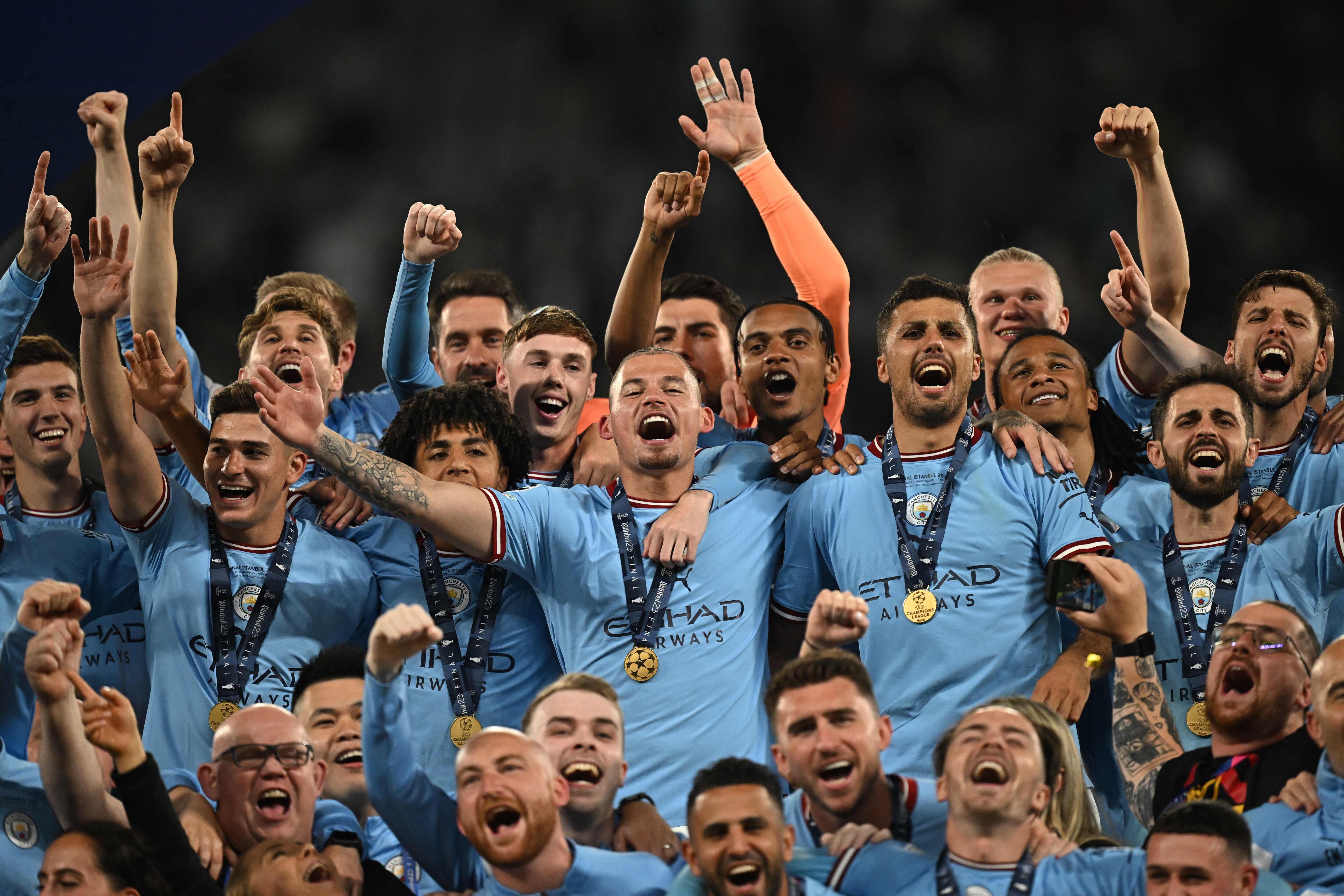Manchester City defenderá su título en una nueva temporada de Champions League.