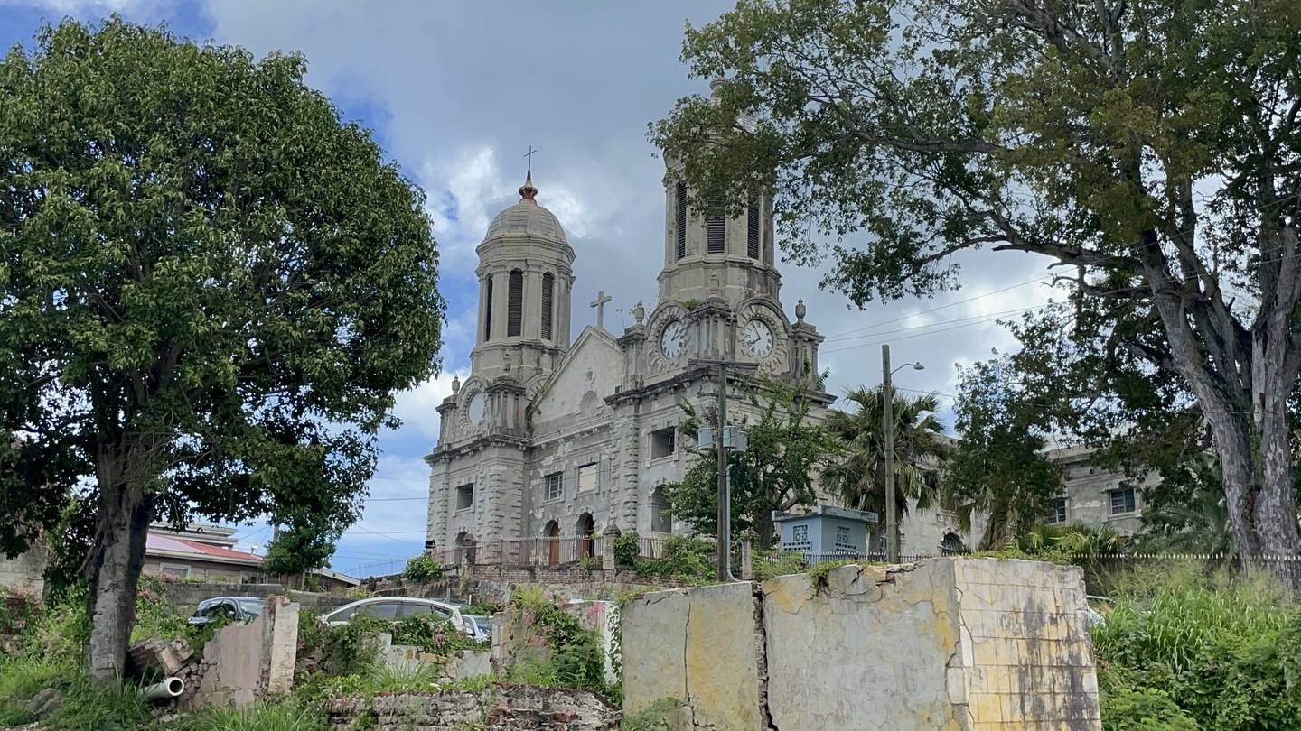Catedral en Saint John, Antigua y Barbuda.