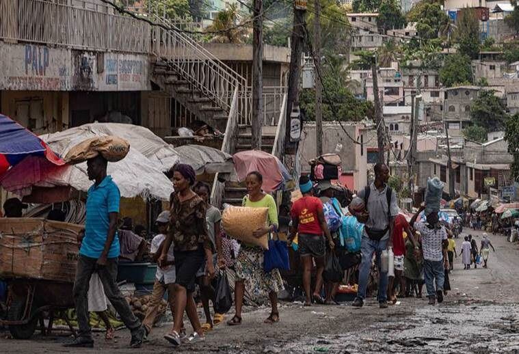 Esta imagen de Haití refleja las graves crisis que golpean a la población. Foto AFP.