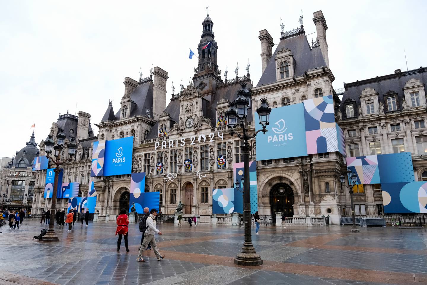 El ayuntamiento de París antes de los Juegos Olímpicos París 2024.

Fotografía: Shutterstock