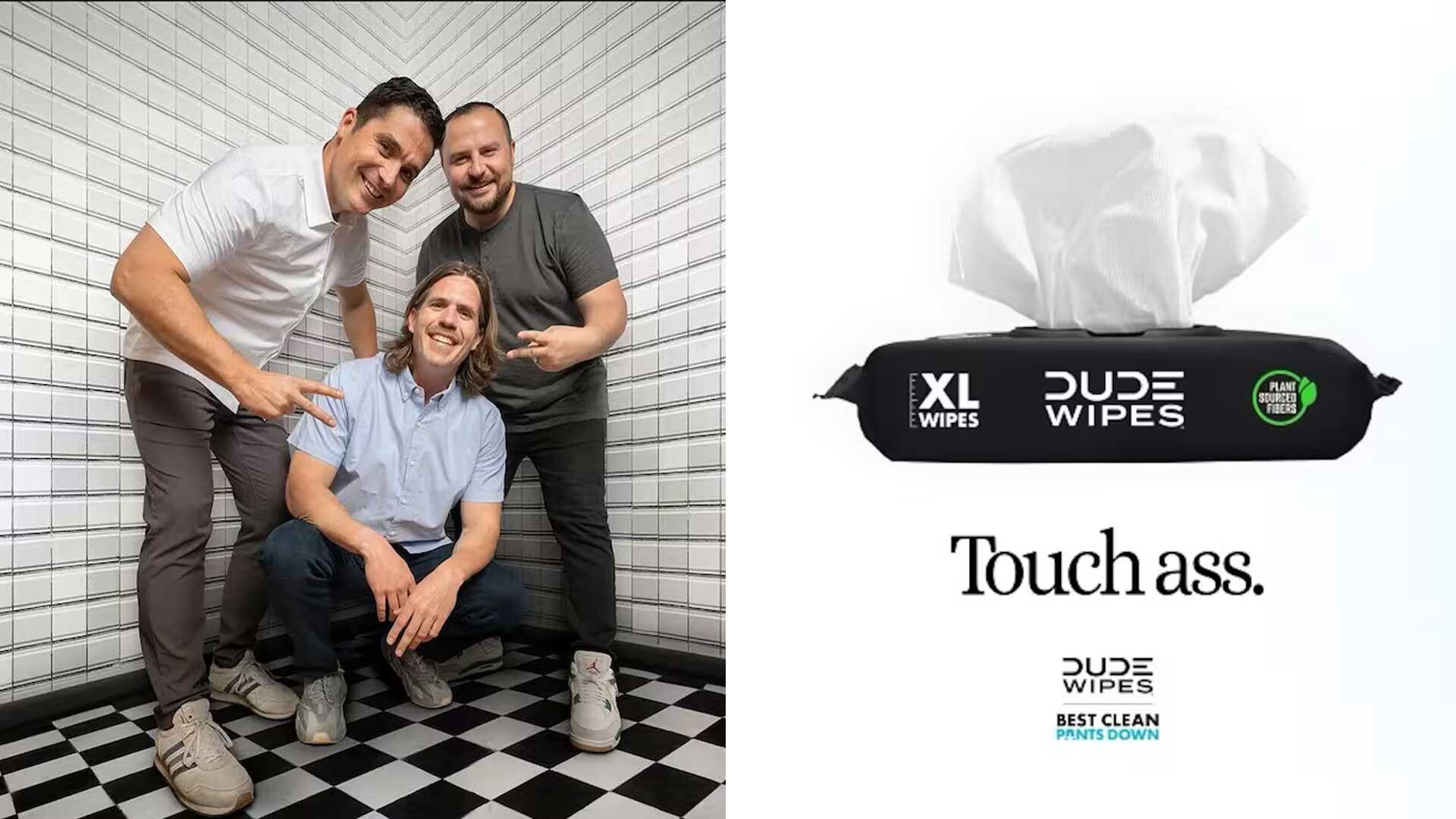 Sean Riley, Ryan Meegan y Jeff Klimkowski, fundadores de Dude Products, lograron revolucionar la industria del papel higiénico tras su victoria en Shark Tank en 2015.