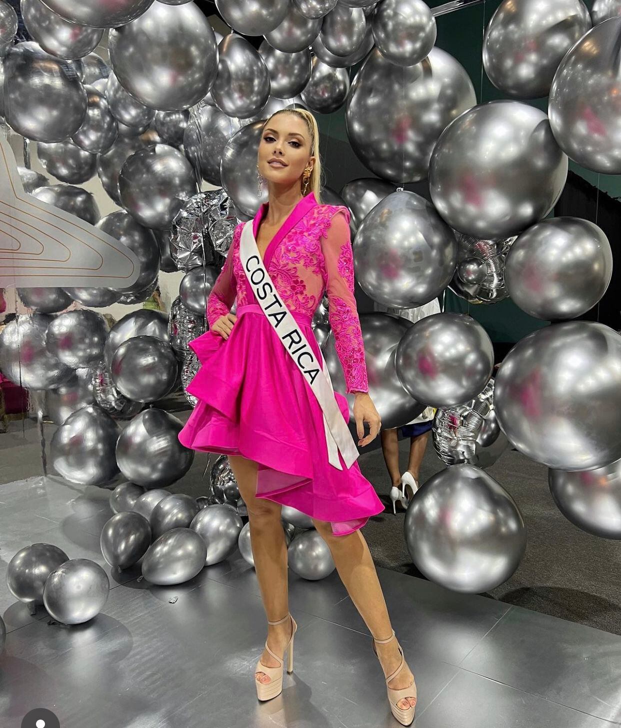 Lisbeth Valverde Brenes cumplirá un sueño la noche de este 18 de noviembre, durante la final de Miss Universo. Foto: Instagram
