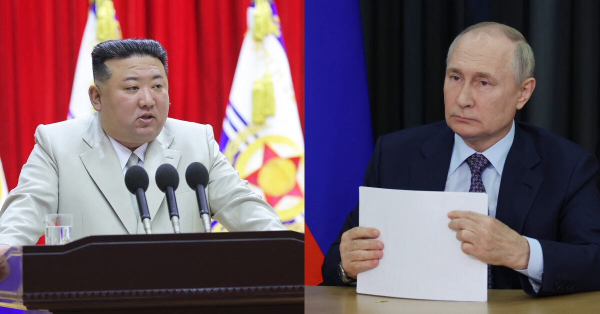Durante la visita, se firmarán varios documentos importantes entre Kim Jong Un (izq) y Vladimir Putin, incluyendo un posible acuerdo de cooperación estratégica global, según informó Yuri Ushakov, asesor diplomático de Putin.