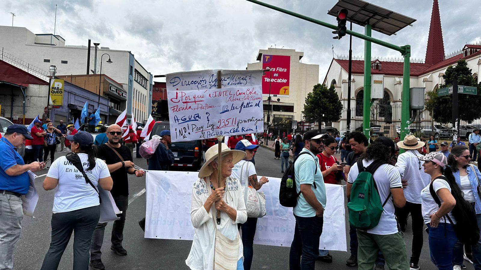 Marcha en San José: CCSS reporta 457 funcionarios ausentes 
