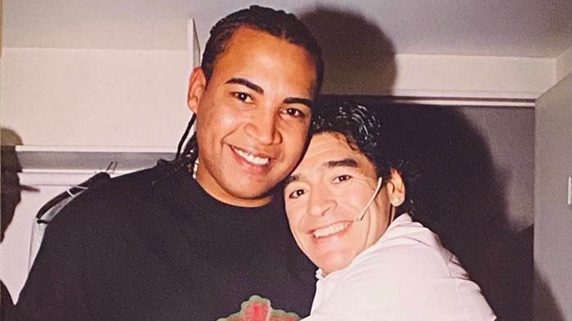 En la entrevista con 'El gordo y la flaca', Don Omar recordó el día en que conoció a Diego Armando Maradona.